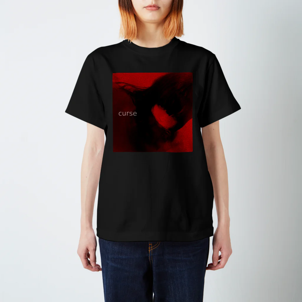 森永眼のcurse_1 Regular Fit T-Shirt