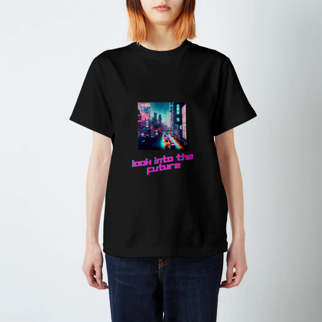 KOZO suzuri shopのLook into the future  スタンダードTシャツ