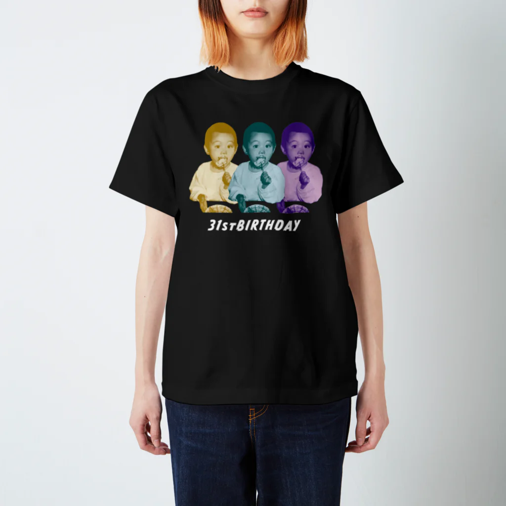 tachibana-no-miseのゆうたちゃんT(黒) スタンダードTシャツ