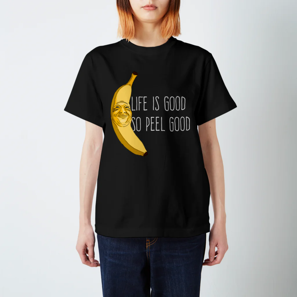 Peel Good SHOPのLife Is Good So Peel Good スタンダードTシャツ