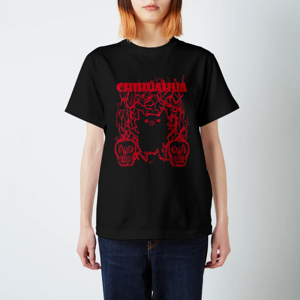 ORTHODOGSのCHIHUAHUA METAL スタンダードTシャツ