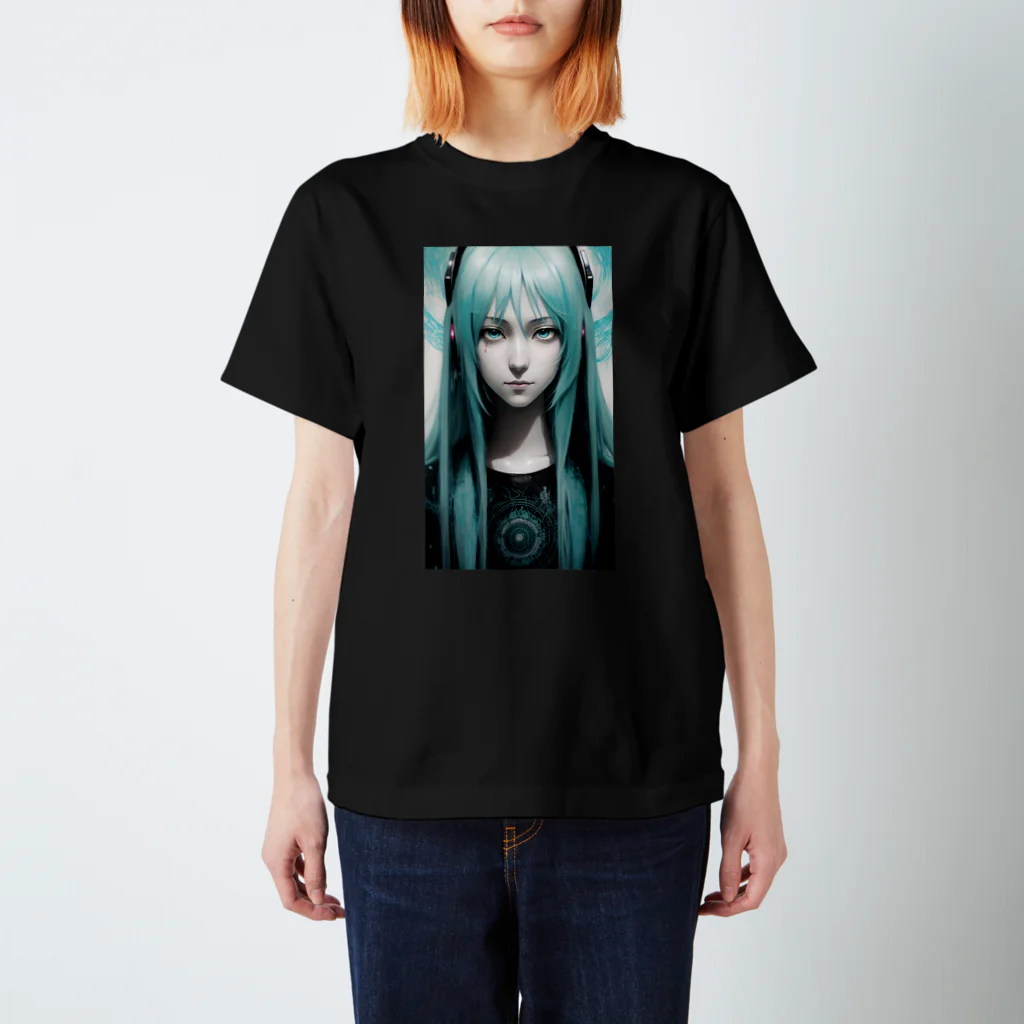 月見うどんのMiku スタンダードTシャツ