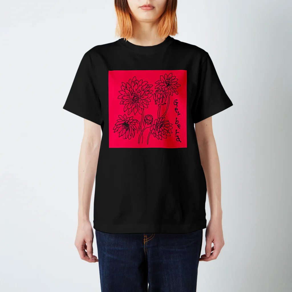 きょんここSHOPのgerbera スタンダードTシャツ