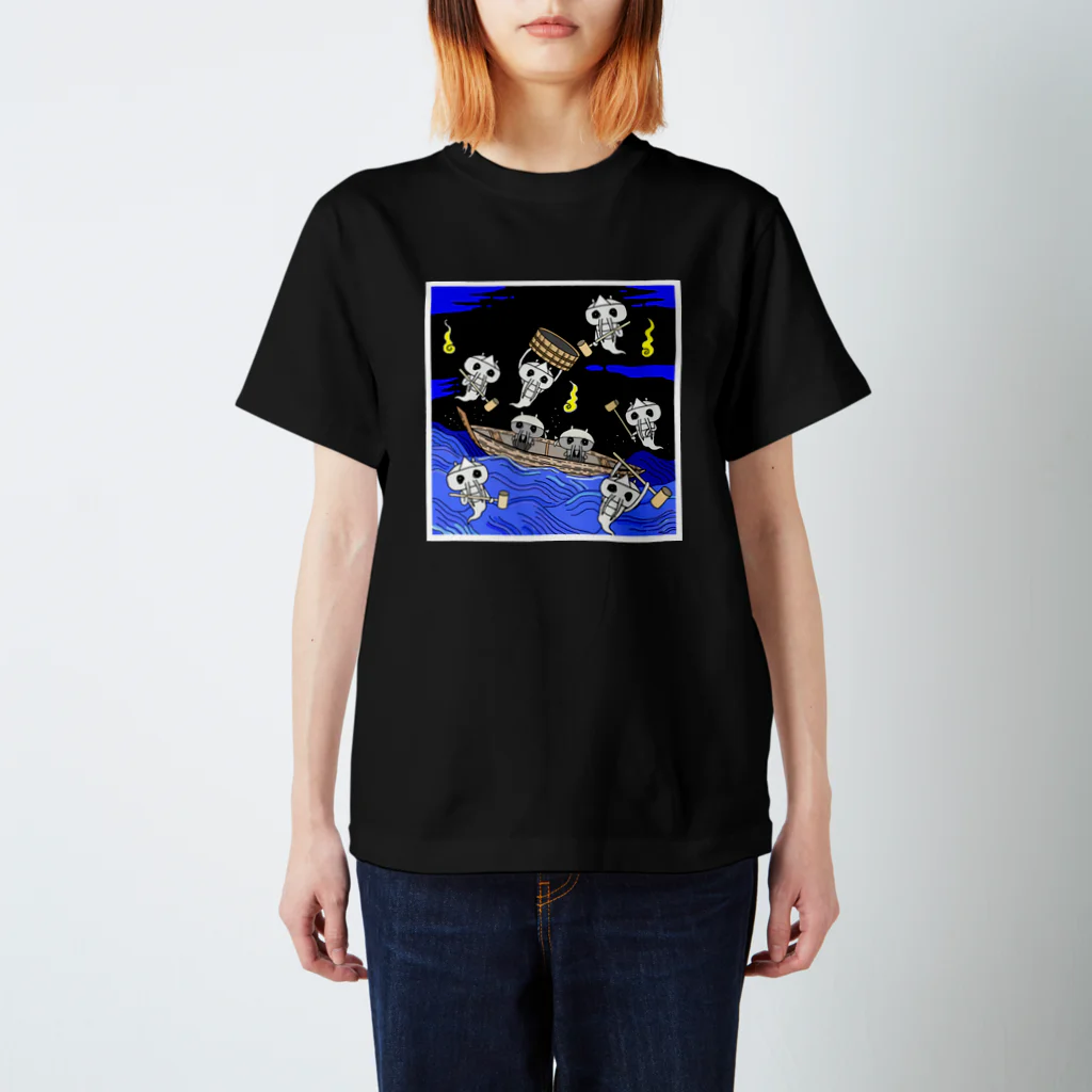 ことり屋の「船幽霊（総天然色）」 スタンダードTシャツ