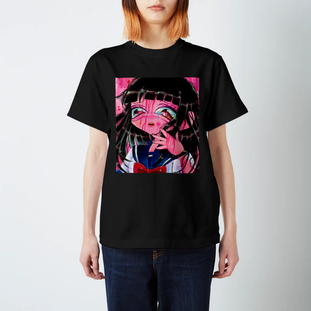 花岬 物子のピンク色の黒歴史 スタンダードTシャツ