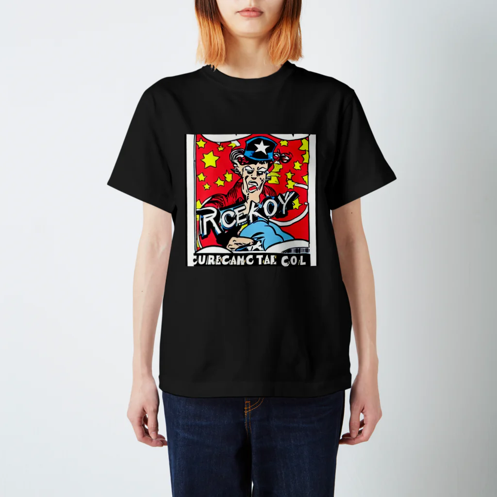 ぞろめでぃあのアメコミ風デザイン スタンダードTシャツ