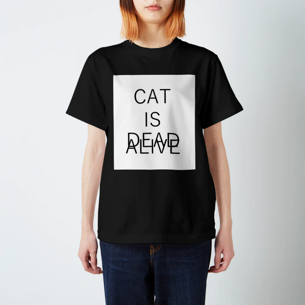 ゆらゆらショップのシュレディンガーの猫 スタンダードTシャツ