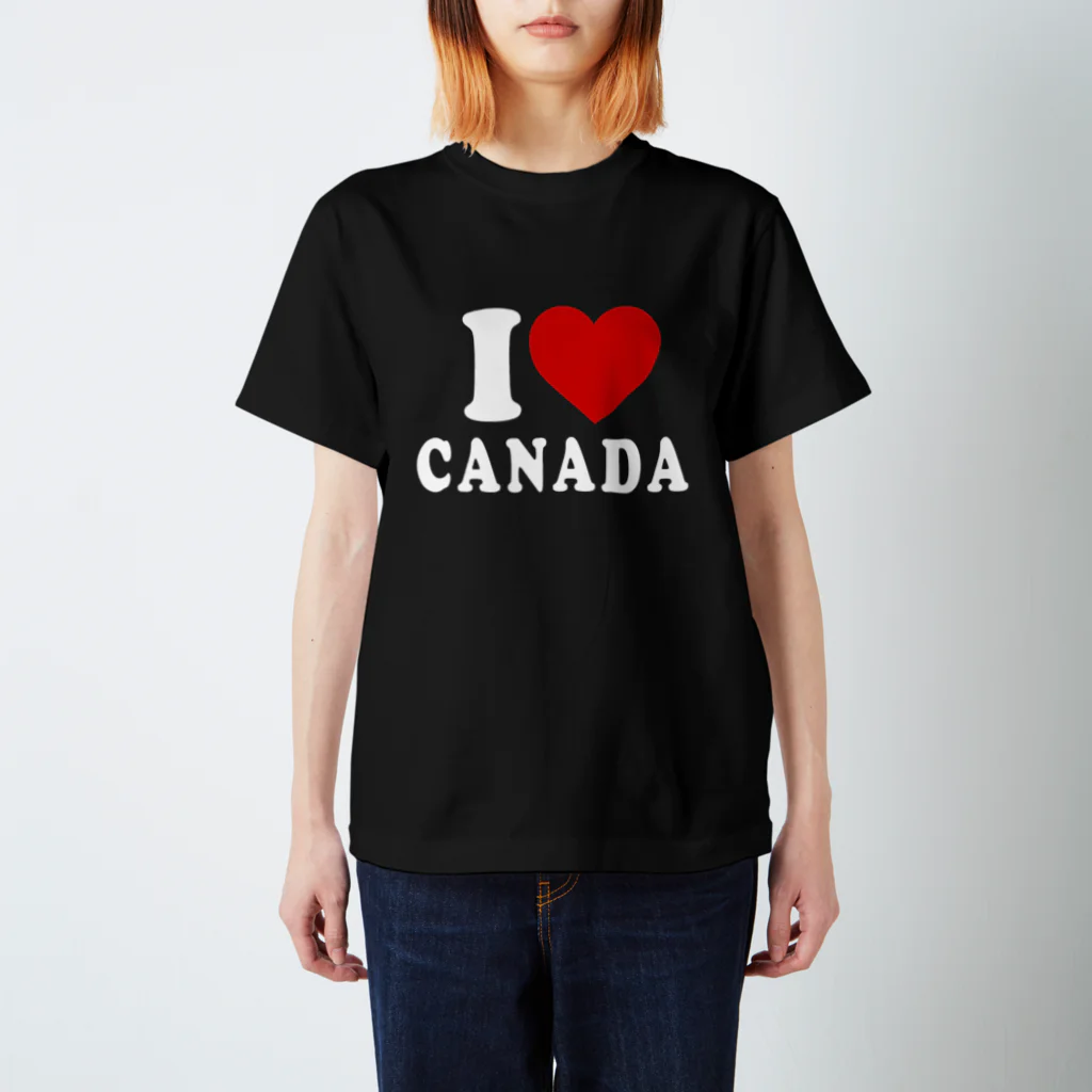 PANIQLOGのI LOVE CANADA Tシャツ スタンダードTシャツ