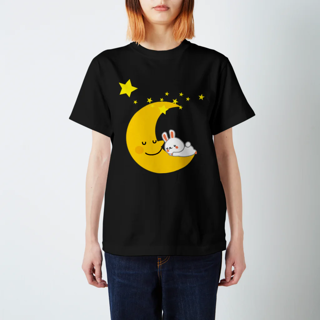 islandmoon13の月とウサギ Regular Fit T-Shirt