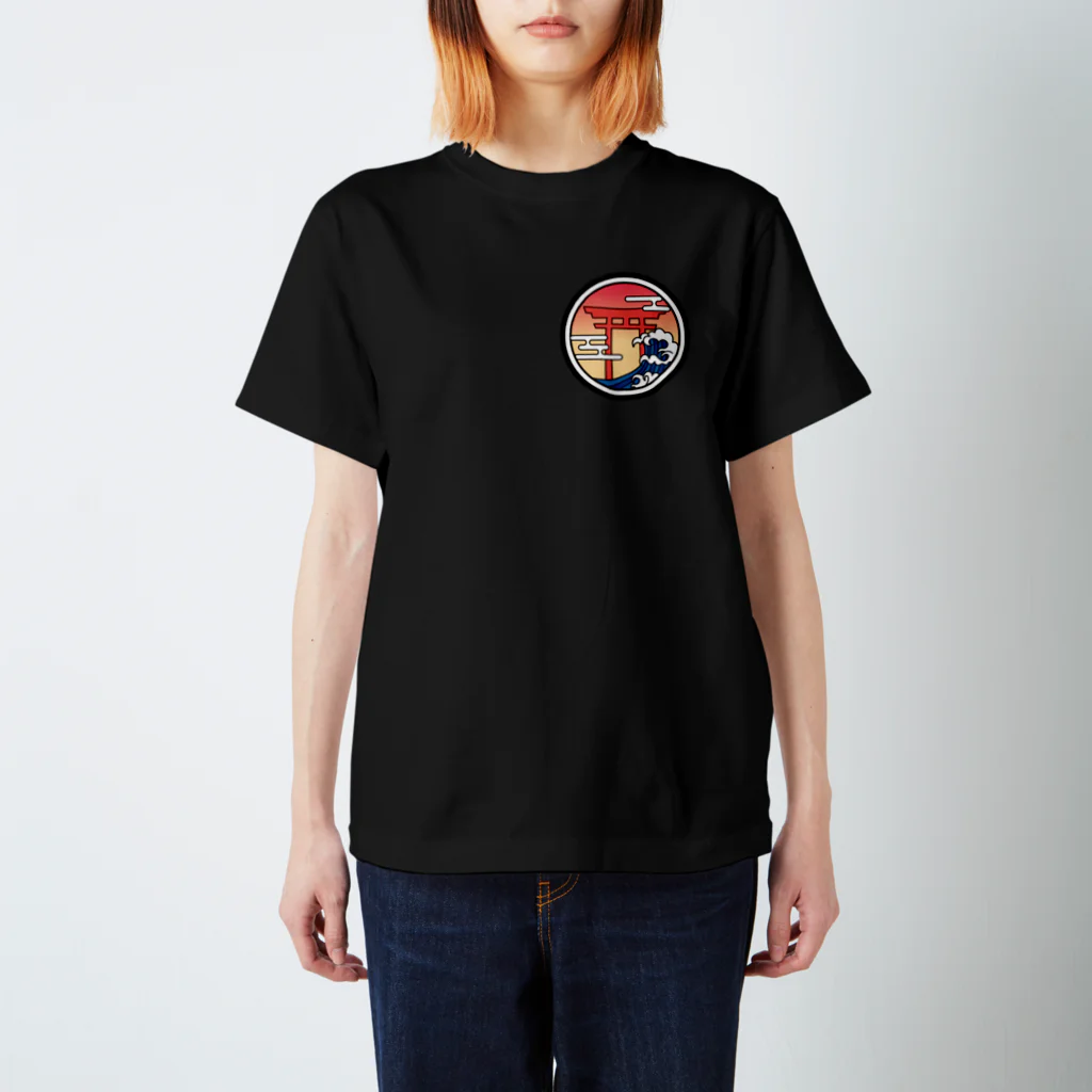 mochisenseiの日本魂　Japanese Soul T-shirt スタンダードTシャツ