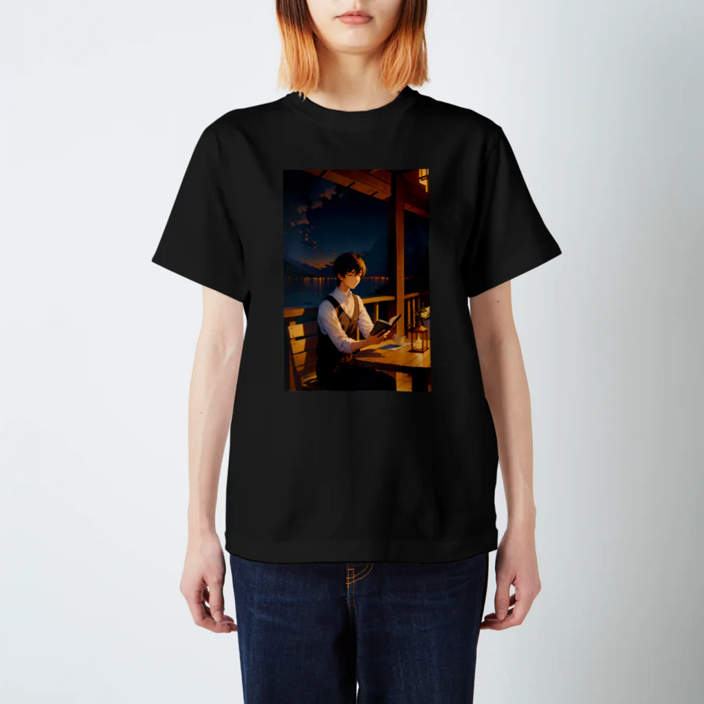 卯月なのかのMidnight Journey　〜静雅な真夜中の旅〜　No.2「Satisfied Night」 Regular Fit T-Shirt