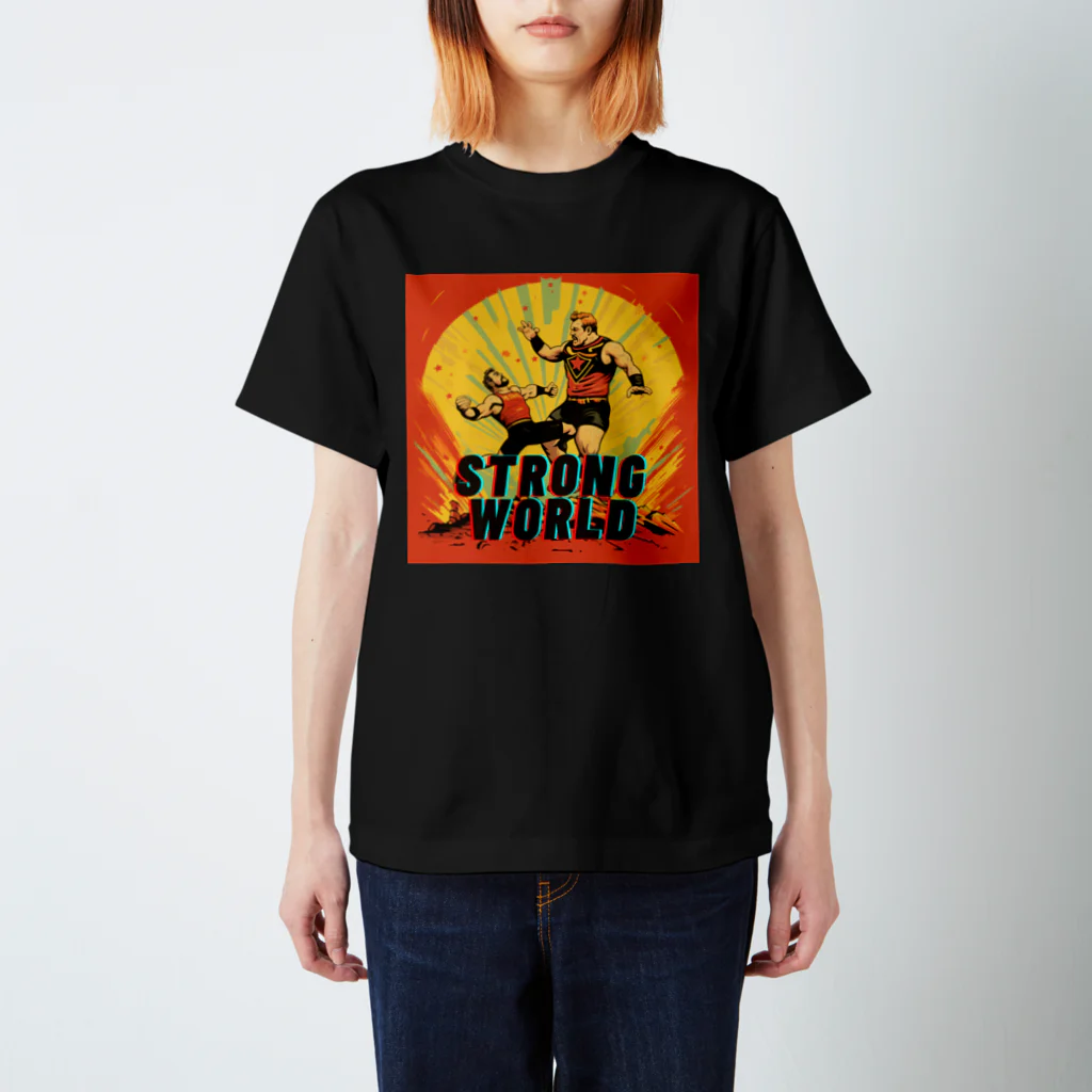 hirokiaaaaaのStrong_World Regular Fit T-Shirt