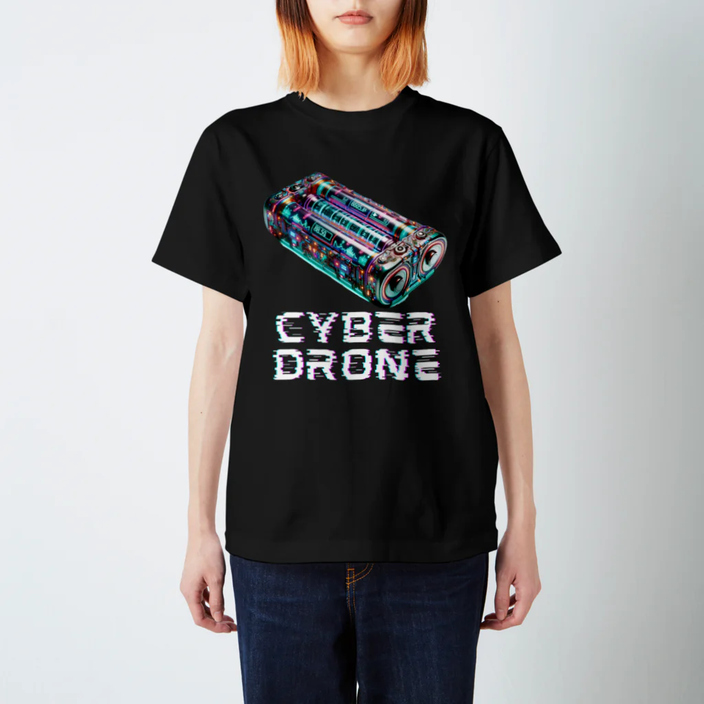 ドロスタのサイバードローン_バッテリー1 スタンダードTシャツ