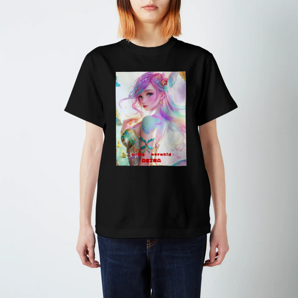 💖宇宙整体♪🌈♪こころからだチャンネル♪💖のcutie  mermaid  REINA Regular Fit T-Shirt
