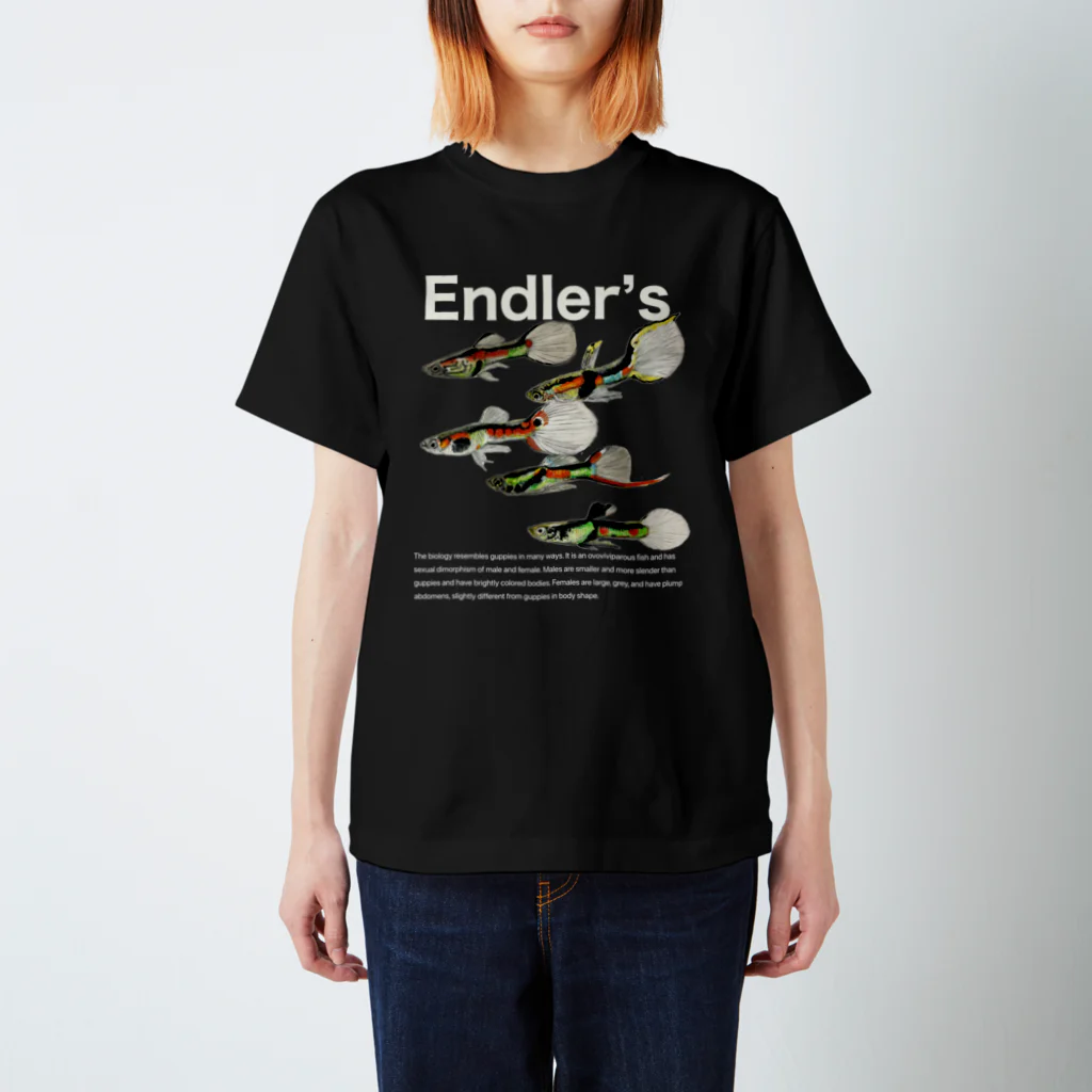 トラのエンドラーズ(文字が白い) スタンダードTシャツ