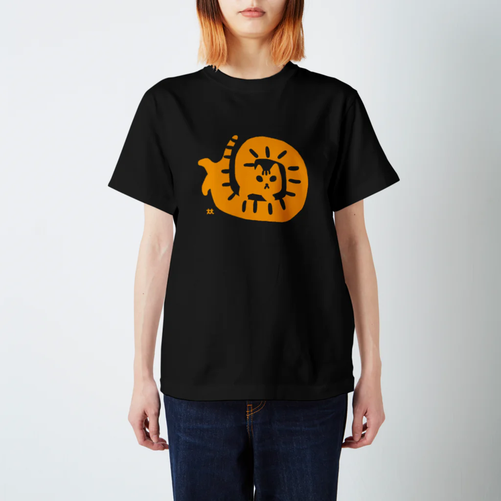 たかしまてつをのグルグルネコ スタンダードTシャツ