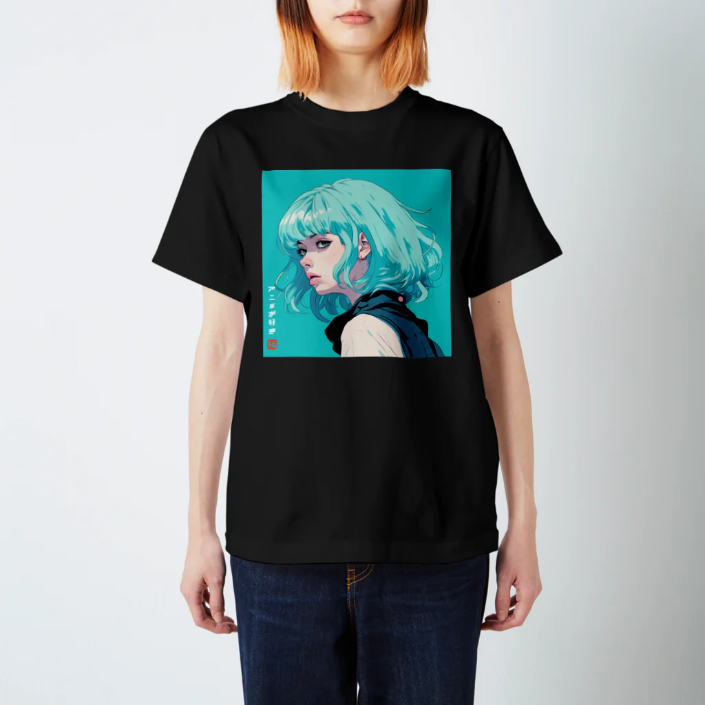 PuruPuruPunkのアニメが好き (01) スタンダードTシャツ