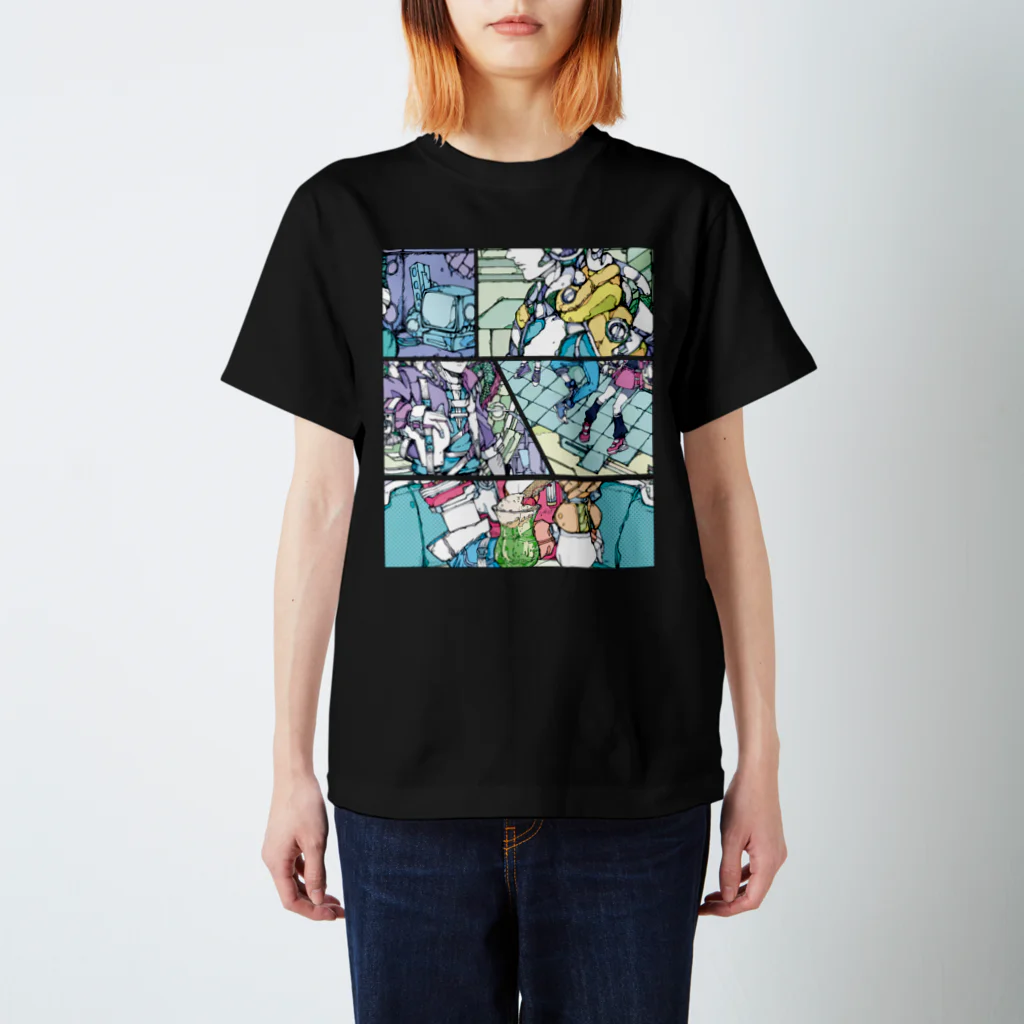 SHINN.U ONLINEのMANGA color  スタンダードTシャツ