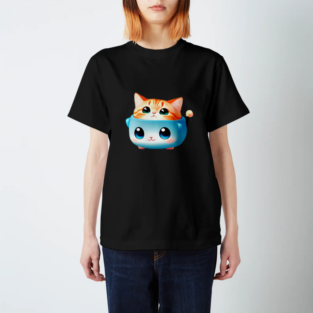 nekotama0224の猫科に属する ゆるキャラ Regular Fit T-Shirt