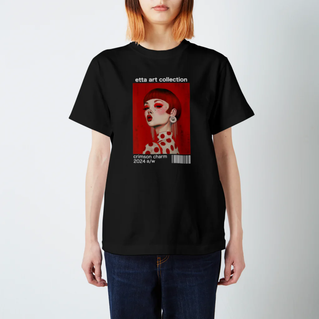 ETTA_ARTの真紅の魅力 スタンダードTシャツ