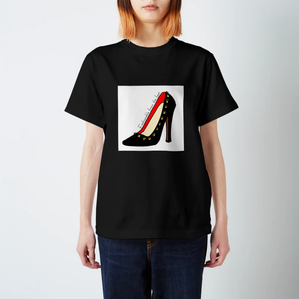 i.moonのFashionable from the feet スタンダードTシャツ