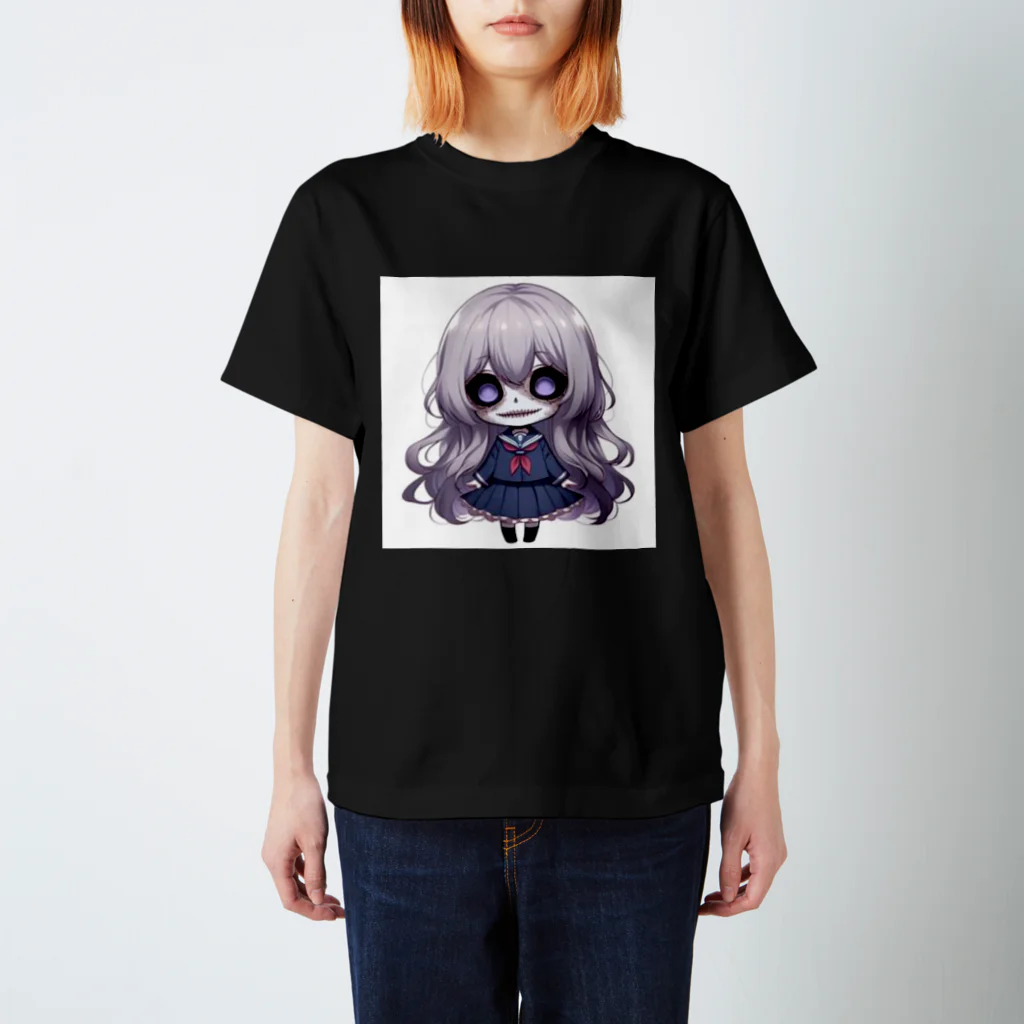 saitou1x4のホラー　かわいいグール３ スタンダードTシャツ