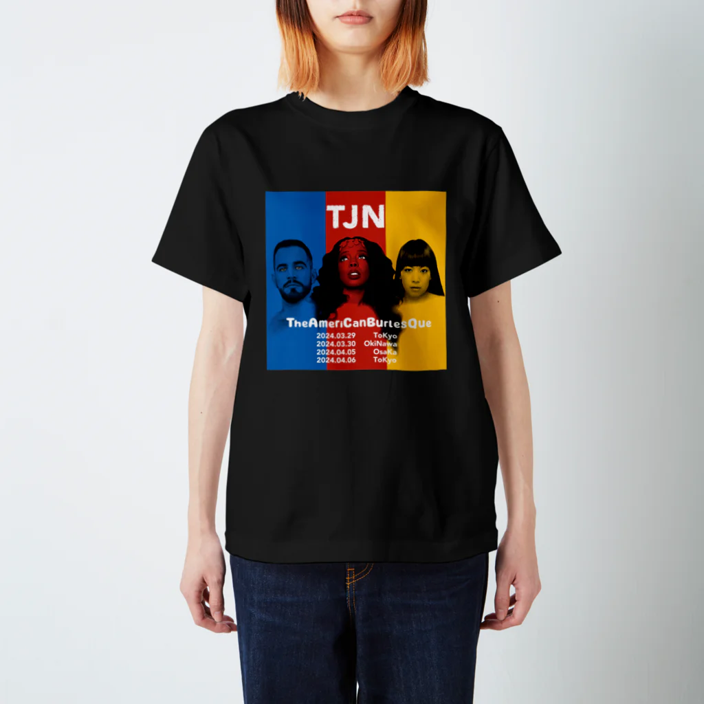 NBProductionのTAB 24S Tour T-shirt (Black) スタンダードTシャツ