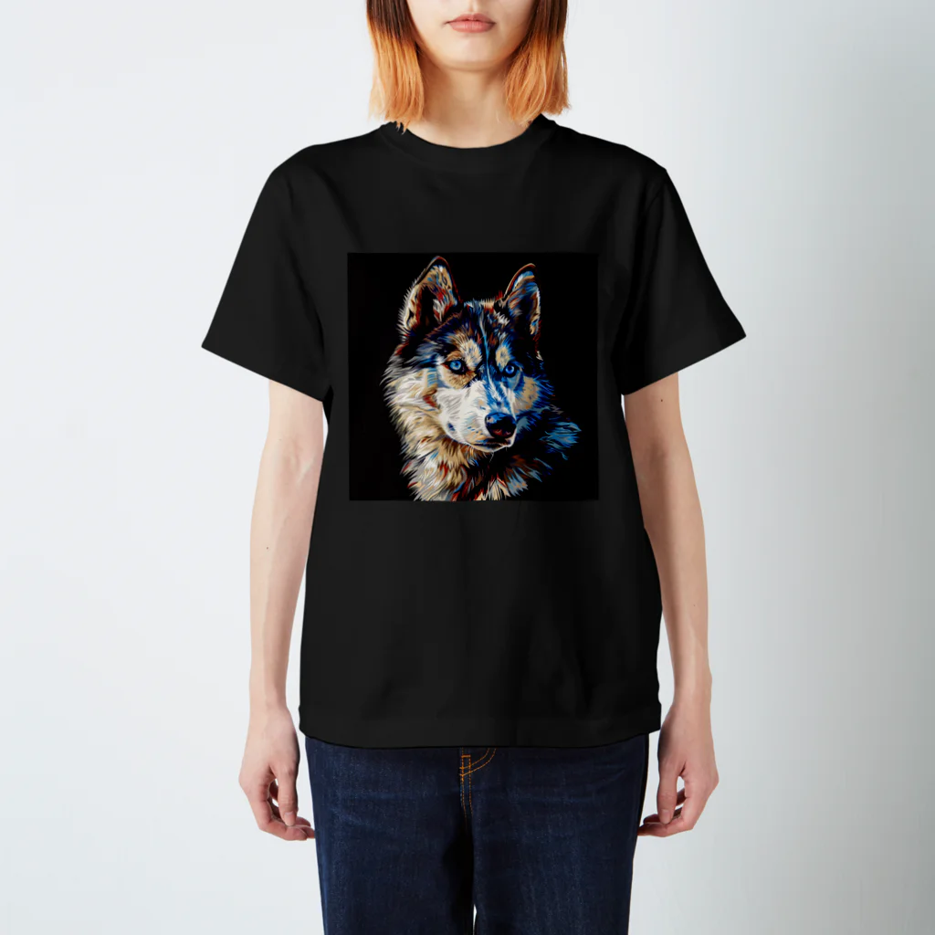 癒しさんのHuSky Regular Fit T-Shirt