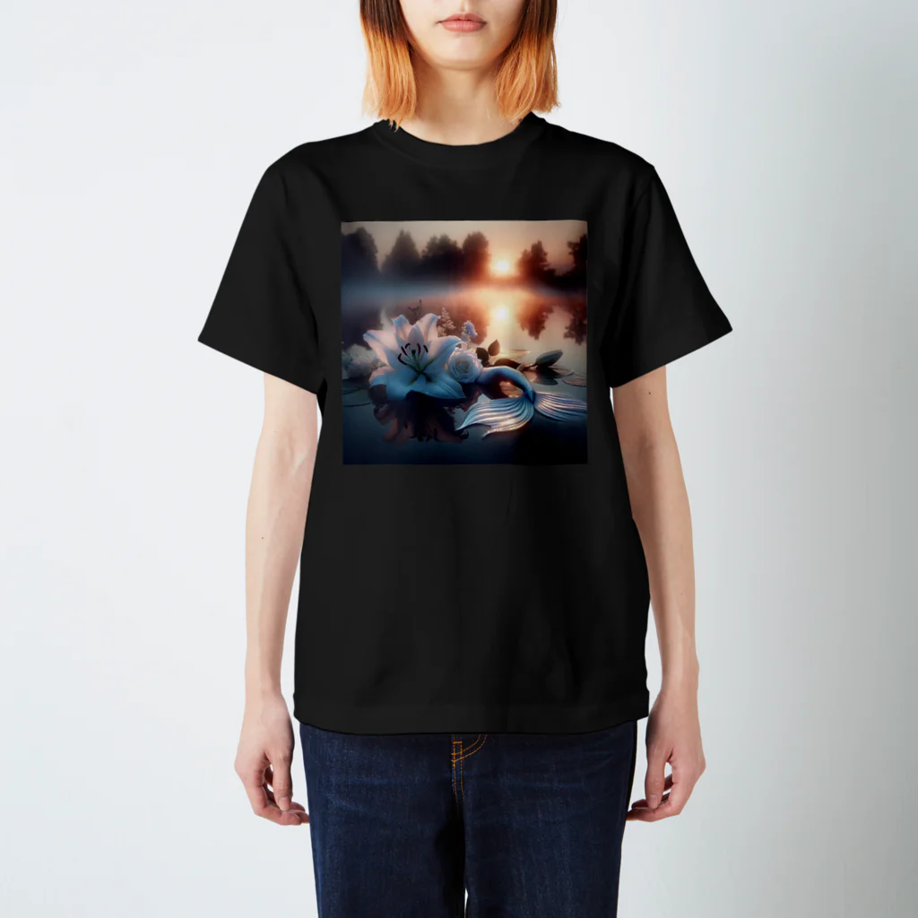 えむじえのMERRMAID's Burial Regular Fit T-Shirt