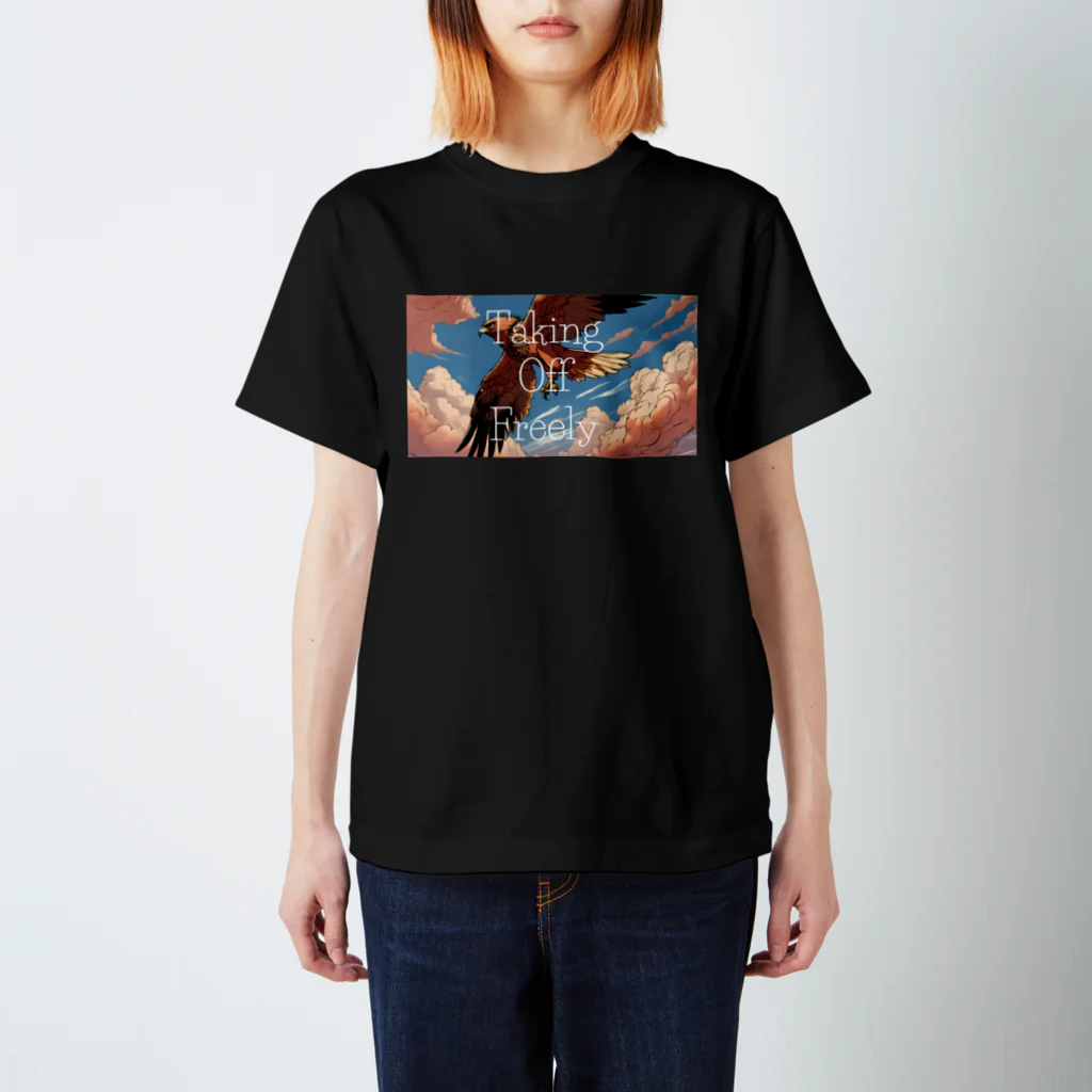 RN1990のTaking Off Freely スタンダードTシャツ