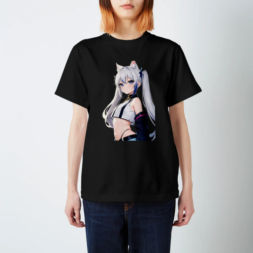 魔法猫少女ルナの魔法猫少女ルナ　マスキングデザイン64 Regular Fit T-Shirt