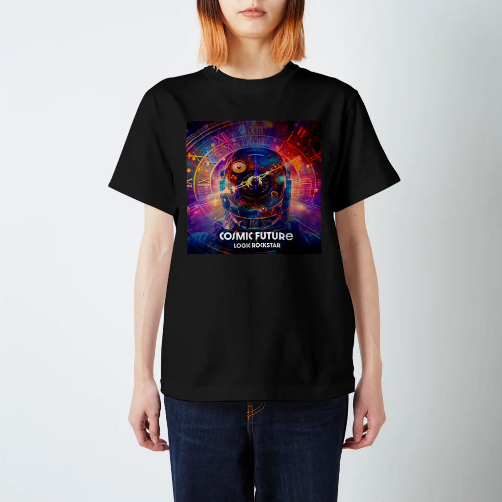 Logic RockStar のCosmic Future Regular Fit T-Shirt