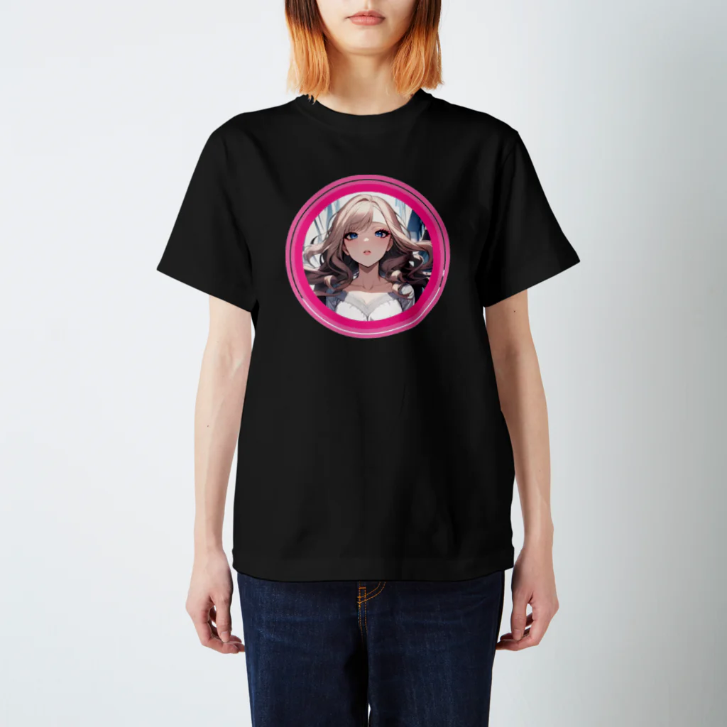 AI Girls Creationの近未来美少女💖 スタンダードTシャツ