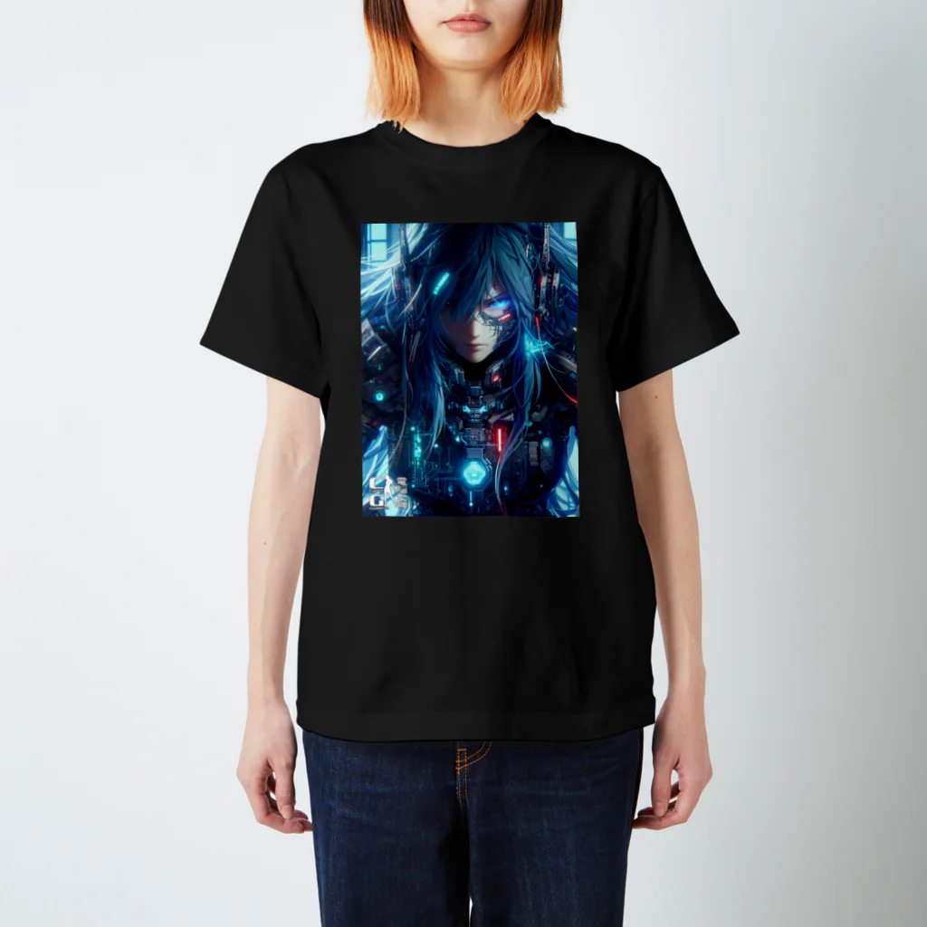 電脳女神 CyberGoddessの帝国軍 強行突撃制圧部隊 隊長【アリシア】 Regular Fit T-Shirt