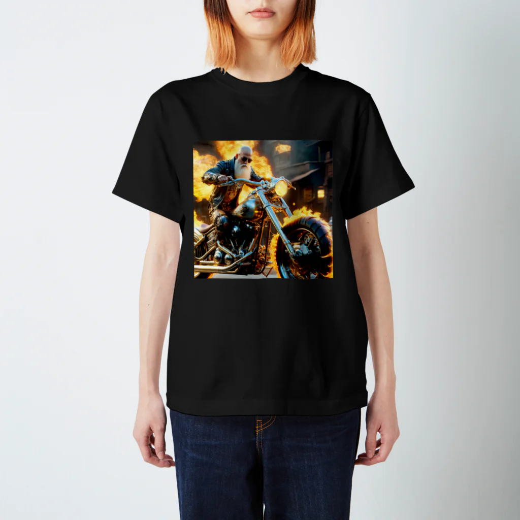 kinfanのバイクじじい スタンダードTシャツ