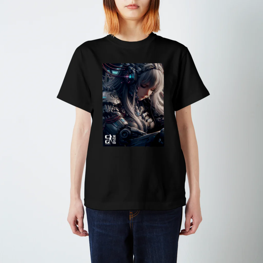 電脳女神 CyberGoddessの電脳女神の休息 Regular Fit T-Shirt