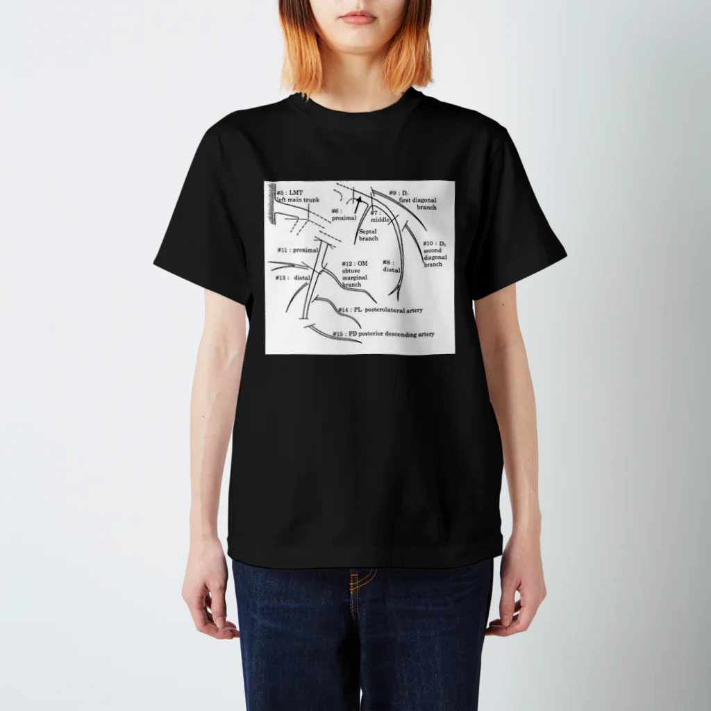 KazukiのNscom POP-UPのcoronary Design Regular Fit T-Shirt