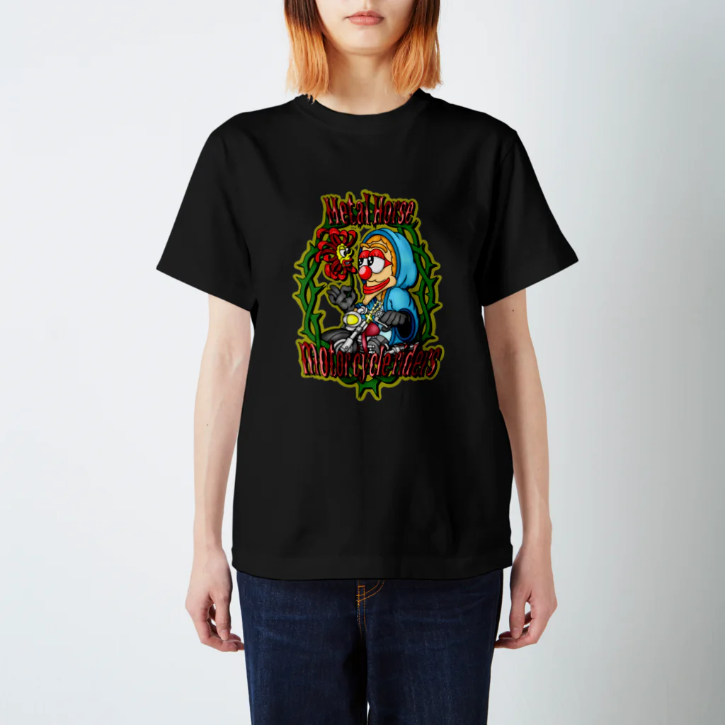 METAL HORSE 金属の馬のMETAL HORSE マリア Regular Fit T-Shirt