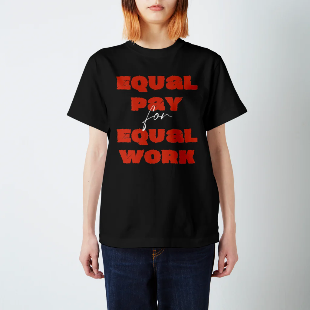 chataro123のEqual Pay for Equal Work スタンダードTシャツ