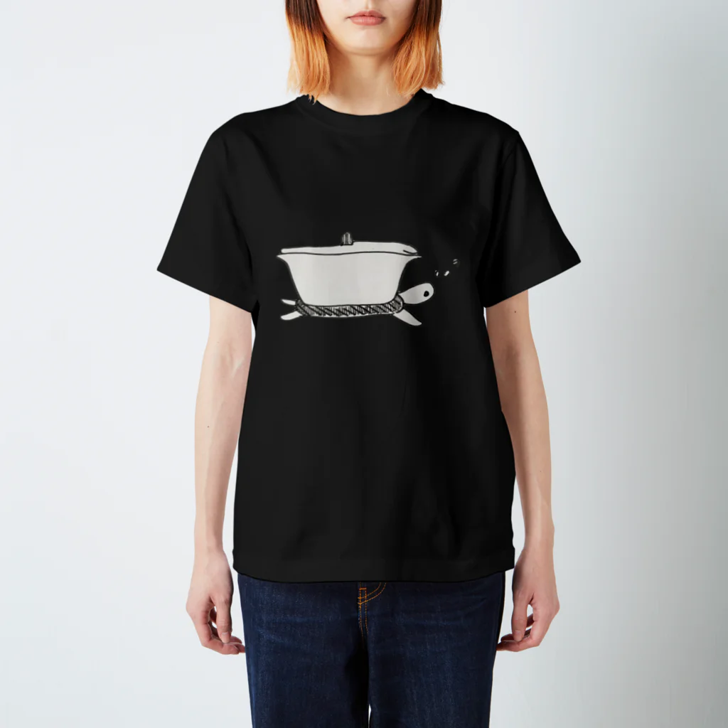 MOMOSUKEの鍋敷きカメ Regular Fit T-Shirt