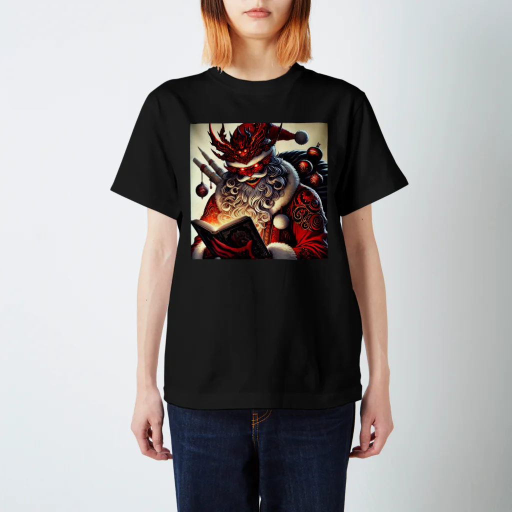 SALVADORSのサンタ閻魔大王 スタンダードTシャツ