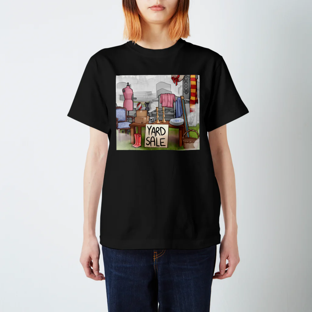 Gothestのゴスカード：ガレージセール / Goth Card: (Grave)yard Sale スタンダードTシャツ