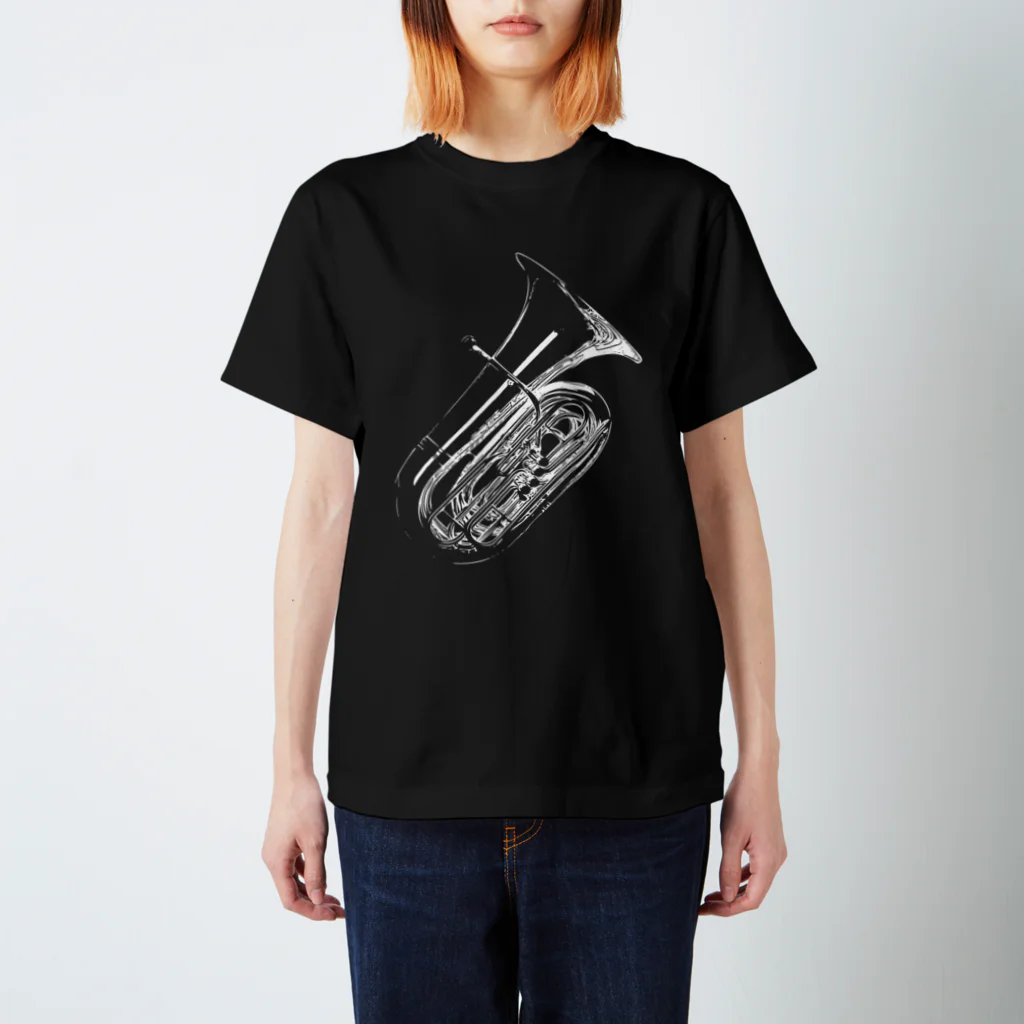 けしごむはんこ　achaのtuba スタンダードTシャツ