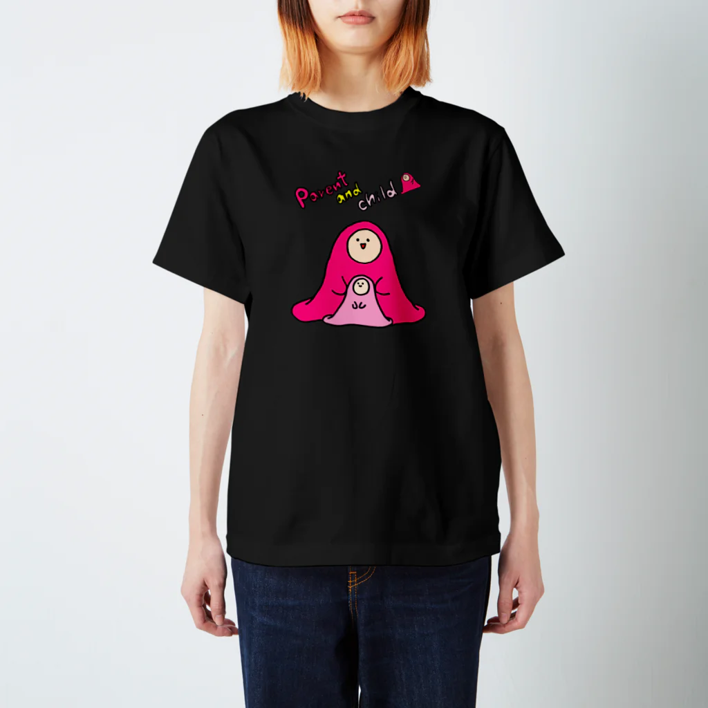 フトンナメクジのオヤコナメクジ - Parent and Child スタンダードTシャツ