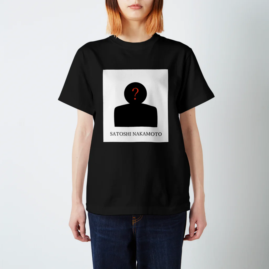 クリプトゥーロゥマートのSATOSHI NAKAMOTO スタンダードTシャツ