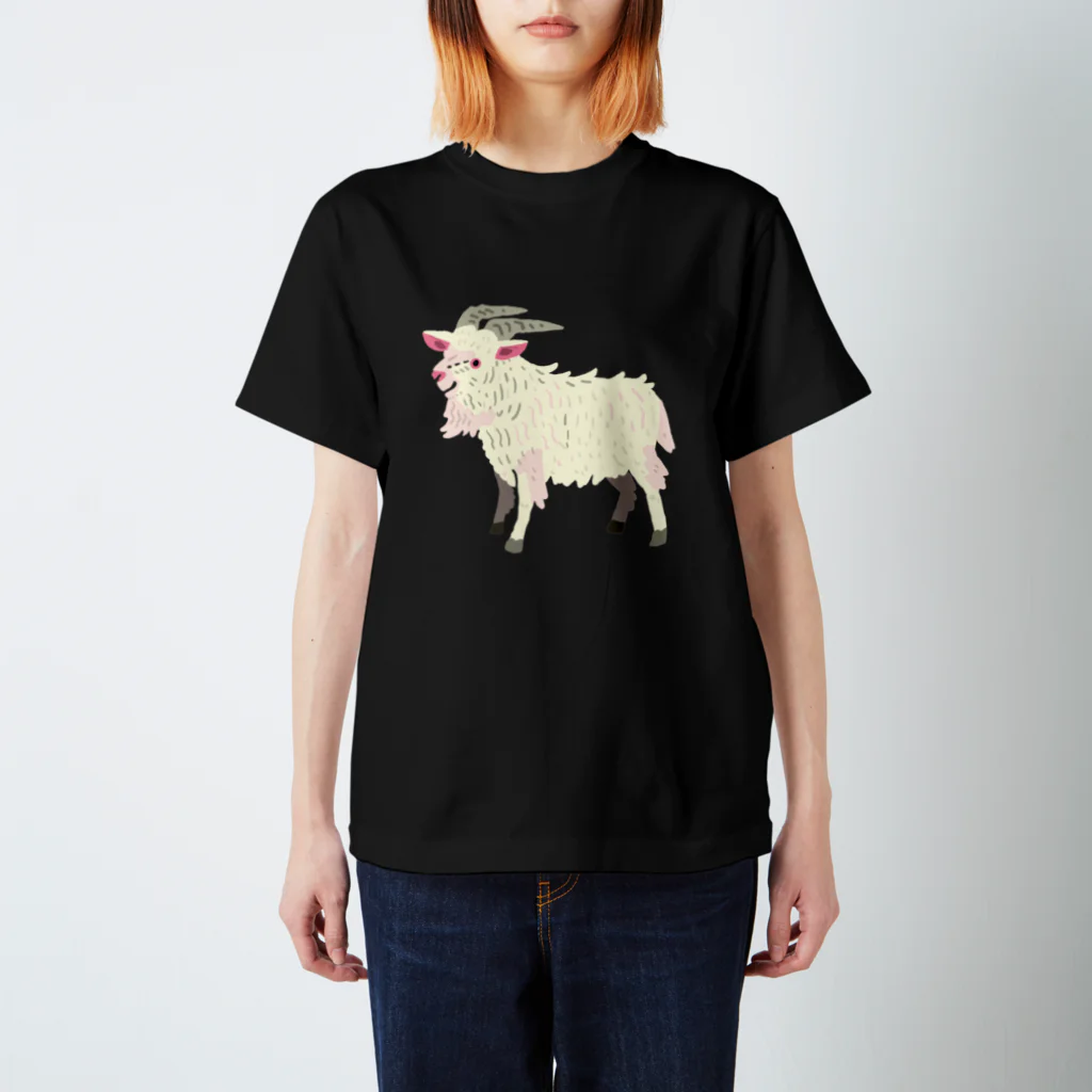 竹添星児のヤギ Regular Fit T-Shirt