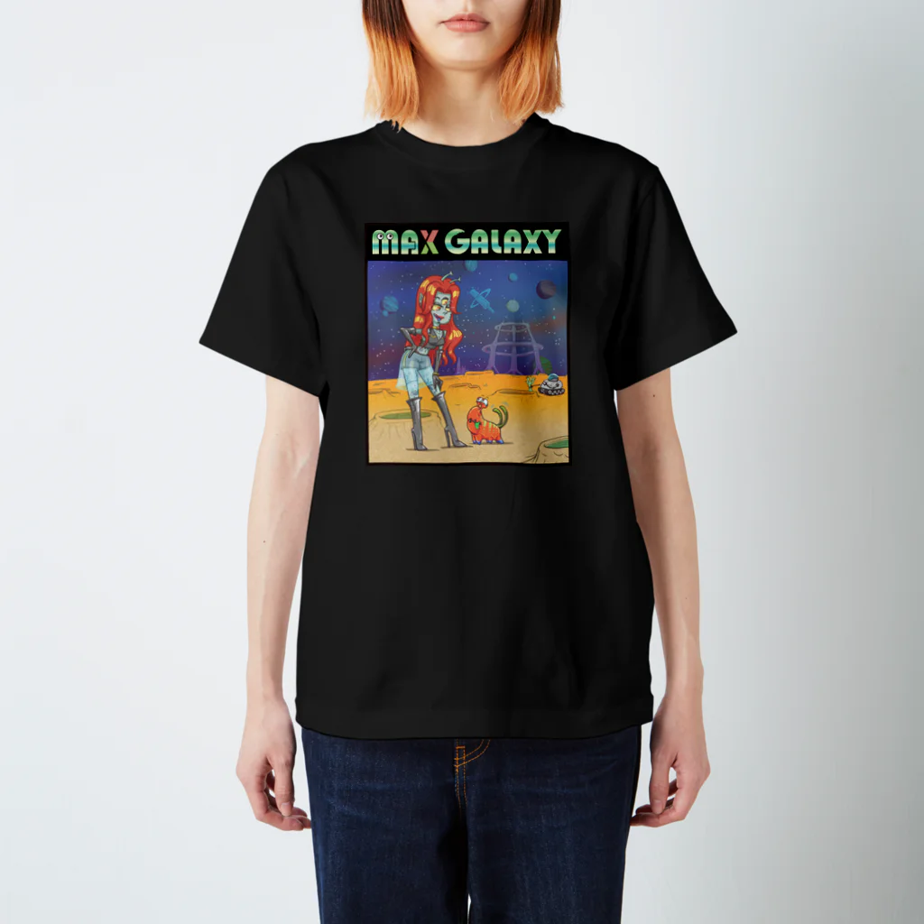 nidan-illustrationのMAX GALAXY スタンダードTシャツ