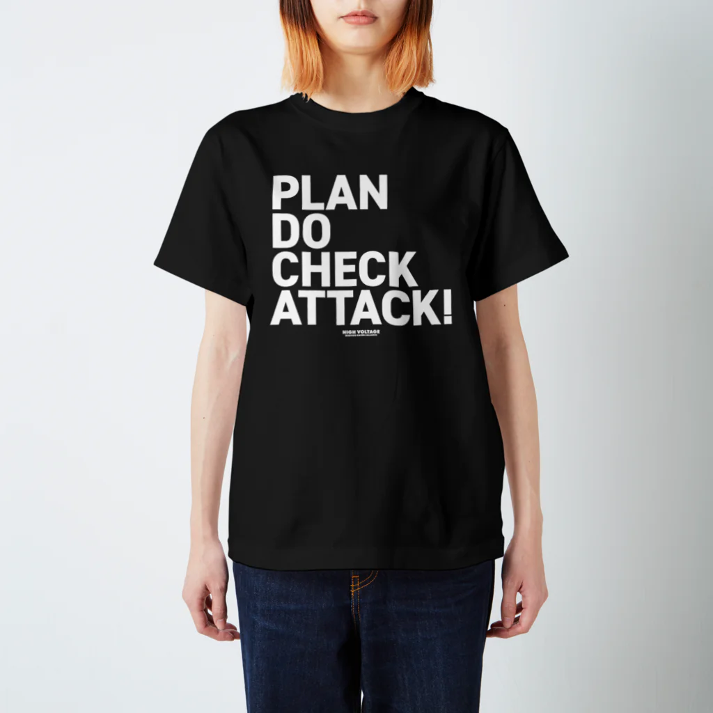 ミサ⚠️イルのPDCA 黒 スタンダードTシャツ