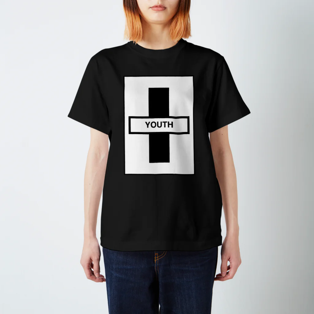 YO のYOUTH  Regular Fit T-Shirt