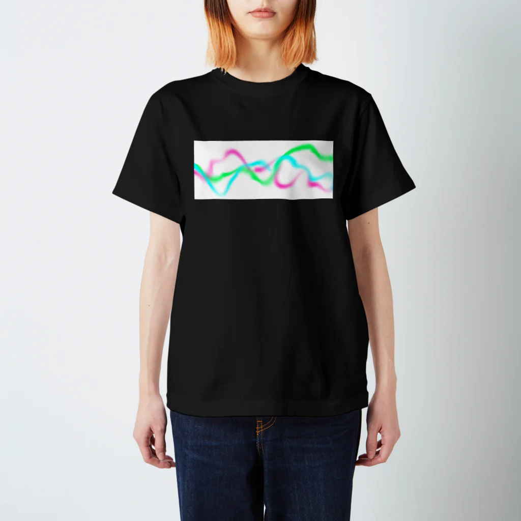 lead_GifTのエレクトリックなせ〜ん スタンダードTシャツ